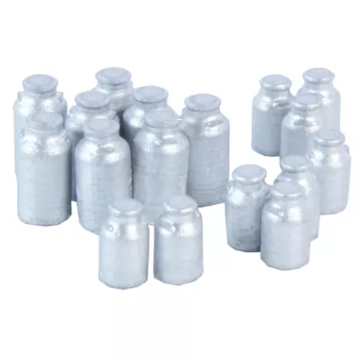 Bidons de lait - 87TRAIN 22266 - HO 1/87