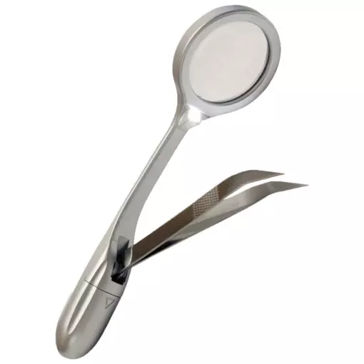 Tweezers with magnifying glass MIGHTY BRIGHT 88112 |