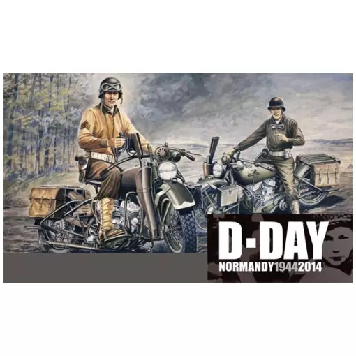 Motociclette statunitensi della Seconda Guerra Mondiale - ITALERI 322 | 1/35