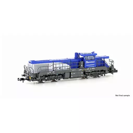 Locomotive diesel DE18 Vossloh Ferrotract 004-6 - Hobbytrains H32106S - N 1/160 - SNCF - Ep VI - Digital sound - 2R