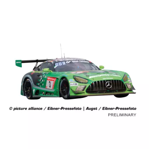 Mercedes-AMG GT3 Evo "GetSpeed Performance, No.3", 24H Nürburgring - Carrera Evolution 27776 - I 1/32 - Analogique