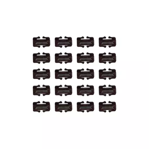 20 éclisses Unitrack marron - Kato 24-819 - N 1/160