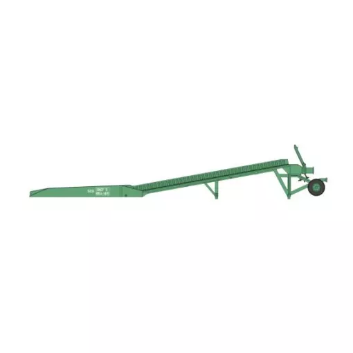 Green loading ramp for KANGOUROU - REE Models WB355 - HO 1/87 - EP III