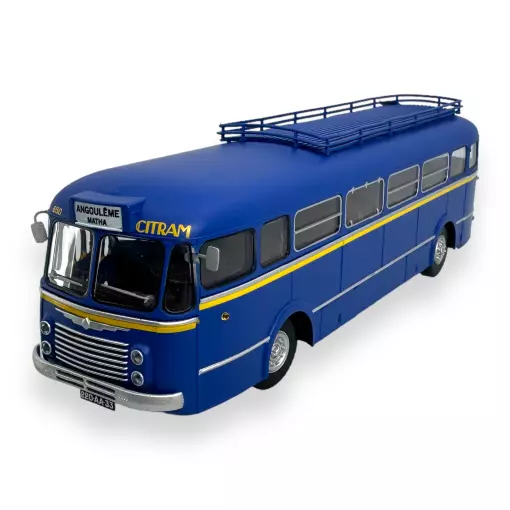 Autobus Renault R4190 "Citram" Bleu Bordeaux REE MODELES CB132 - HO 1/87