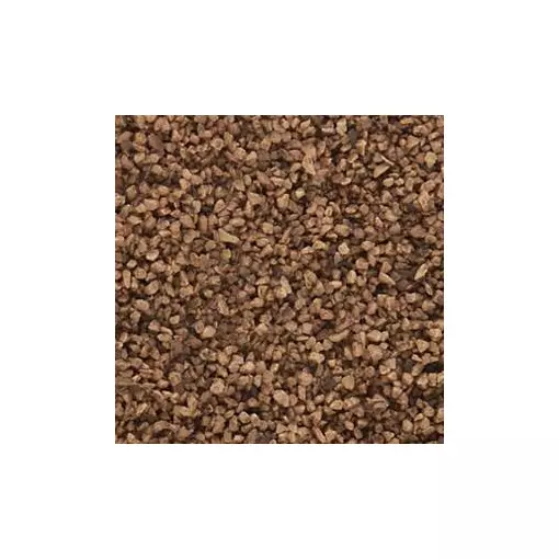 Ballast fin marron - Woodland Scenics B1372 - 945 mL - Toutes échelles