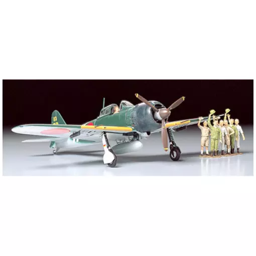 A6M5c Zero Model 52 Fighter Aircraft - TAMIYA 61027 - 1/48