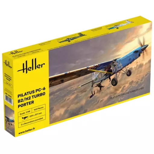 Pilatus PC-6 B2/H2 Turbo Porter - Heller 30410 - 1/48