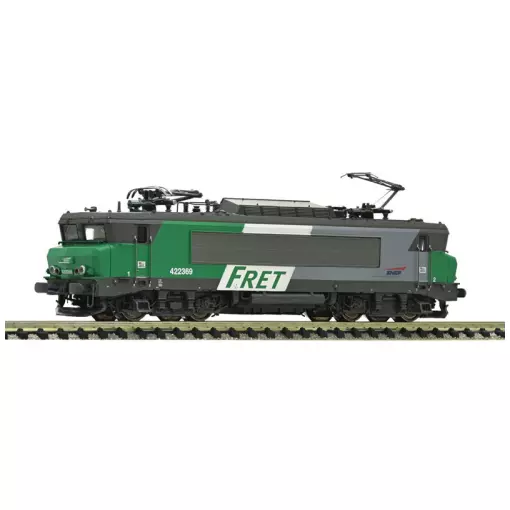 BB 422369 Elektrische locomotief - FLEISCHMANN 732208 - N 1/160 - FRET SNCF - DCC SON