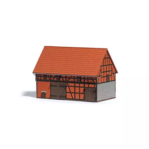 Barn with small stable BUSCH 1506 - HO 1/87