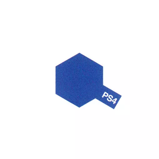 Peinture Lexan Bleu PS-4 - Tamiya 86004
