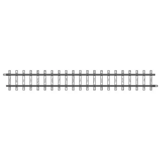 Rail droit longueur 162.3mm