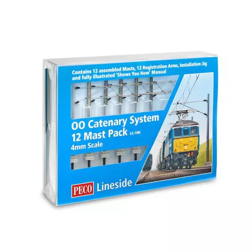 Starter set of 12 catenary wires