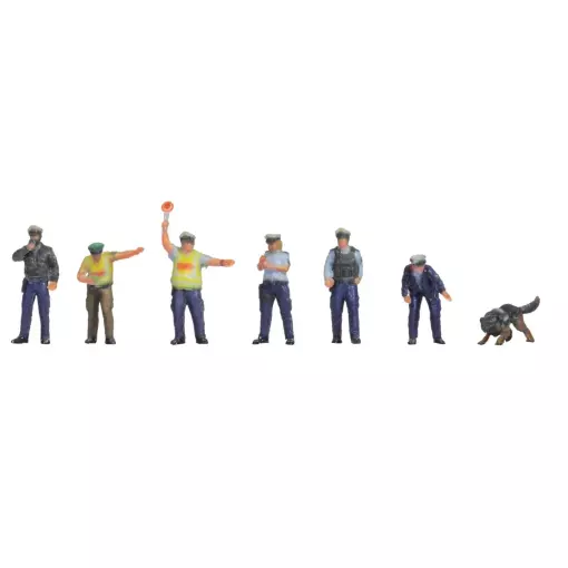 Policiers en uniforme bleu - Noch 35011 - 1/160