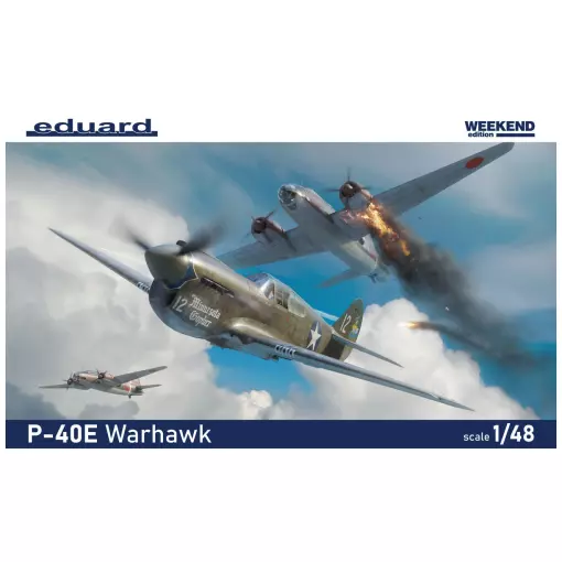 Avion Curtiss P-40 E Warhawk - Weekend Edition - Eduard 84207 - 1/48 