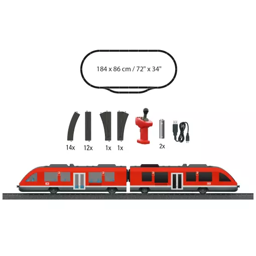 Coffret de Départ "Train de Banlieue" - LINT - Marklin My World 29113 - HO 1/87 