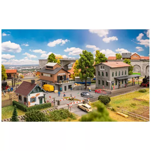 Coffret Promotionnel Gare de Feldkirchen - Faller 190137 - 190 Pièces - Echelle HO 1/87 - EP.III