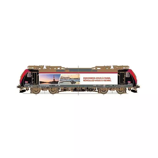Locomotive électrique "Traxx" BR 185 552 - Lenz 40312-04 - O 1/43 - SNCF - Ep VI - Analogique - 2R