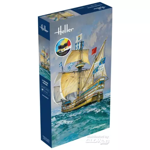 Starter Kit La Grande Hermine - Heller 56841 - 1/150