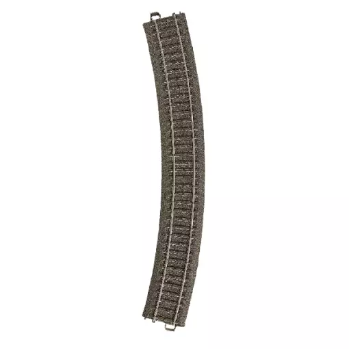 Rail courbe Ballasté R4 30° Marklin 24430 - Rayon 579,3 mm - HO 1/87EME - Code 83 - Voie C