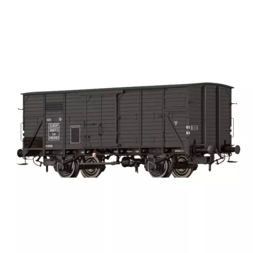 Wagon couvert LW - Brawa 49888 - SNCF - HO 1/87 - EP III - 2R - Analogique