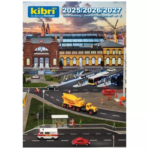 Catalogue 2025 / 2026 / 2027 - Kibri 99904 - en Allemand & Anglais- HO / N / Z