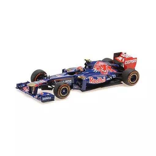 Formule 1 Scuderia Toro rosso STR7 Max Verstappen - 1er F1 test adria 10/09/2014 - Minichamps 417149933 - 1/43