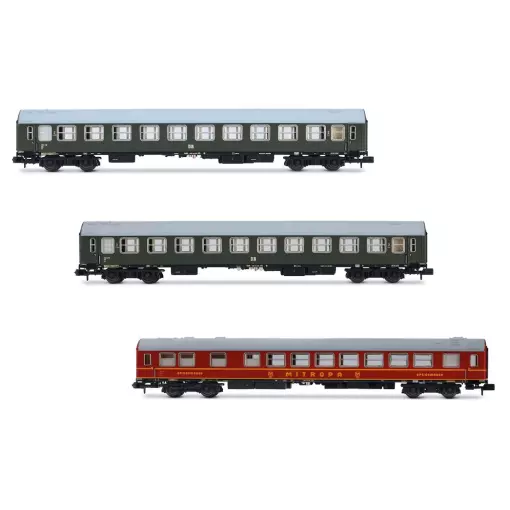 Set de 3 voitures couchettes - Arnold HN4422 - N 1/160 - DR - 2R - EP III