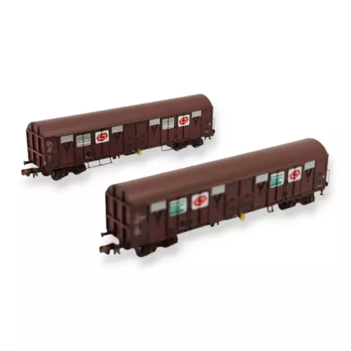 Coffret wagons couverts Trains160 16013