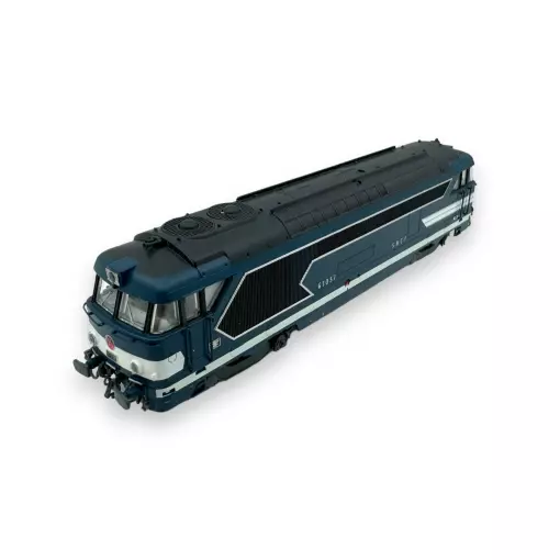 Locomotive diesel BB 67037 - Ree Modèles NW-322 - N 1/160 - SNCF - Ep III/IV - Analogique - 2R