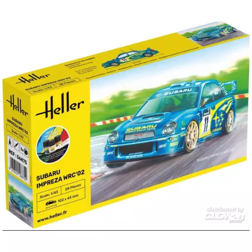  Impreza WRC'02 - HELLER 56199 - 1/43