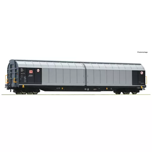 Roco 76488 type Habbiins sliding wall wagon - HO : 1/87 - DB / AG - EP VI