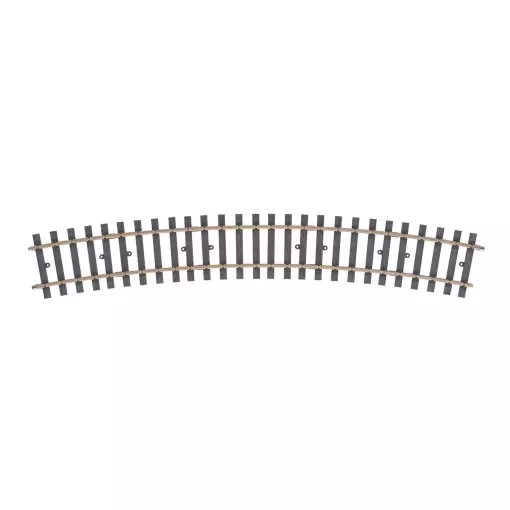 Raíl curvo 22,5° MARKLIN 59073 - Radio 1394 mm - An 540mm - I 1/32 (H1041-2)