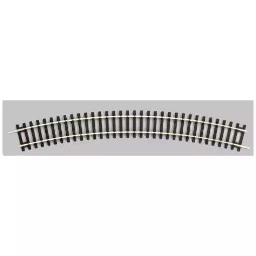 Curved track R4 546 mm & 30° PIKO 55214 | HO 1/87 - Code 100
