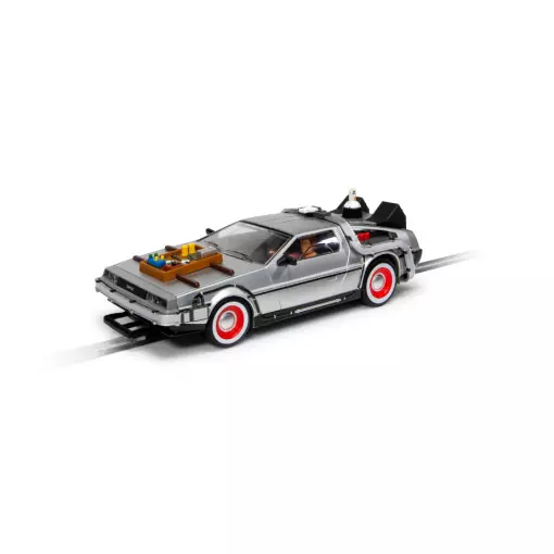 Voiture Analogique Retour vers le futur partie 3 - SCALEXTRIC 4307 - 1/32 - Super Slot