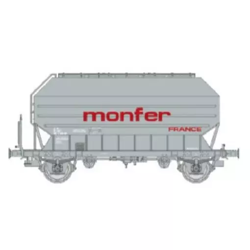 Wagon céréalier FRANGECO « MONFER » - REE WB897 - SNCF - HO 1/87 - EP IV-V