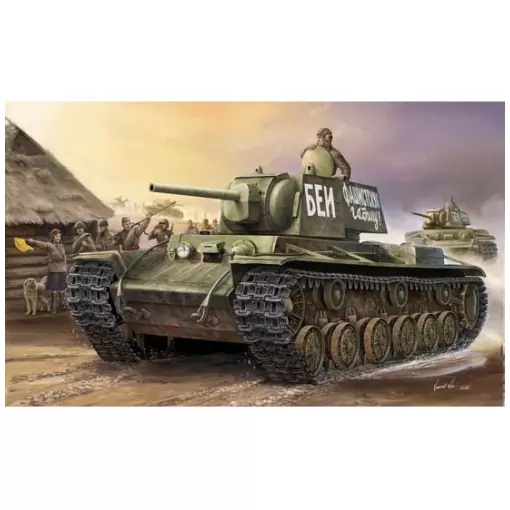 Char de combat Soviétique - KV-1 1941 - Small Turret - Trumpeter 00356 - 1/35