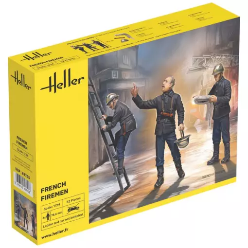 Pompiers - Heller 82753 - 1/24