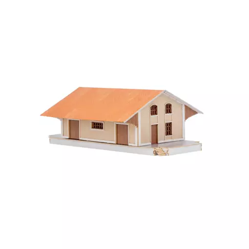Halles à marchandises type EST (Kit) - Azar Models BAT005 - Z 1/220