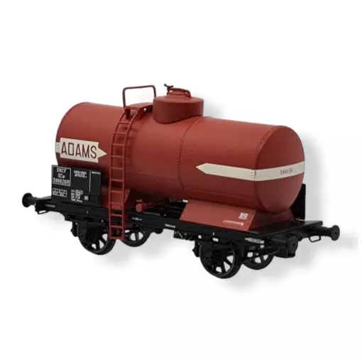  SNCF OCEM 19 ketelwagen, kleurstelling ADAMS - REE MODELES WB-708 - HO 1/87e