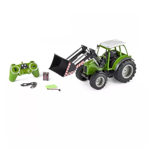 Tracteur avec Chargeur Frontal RC - 2.4G 100% - Carson 500907347 - 1/16