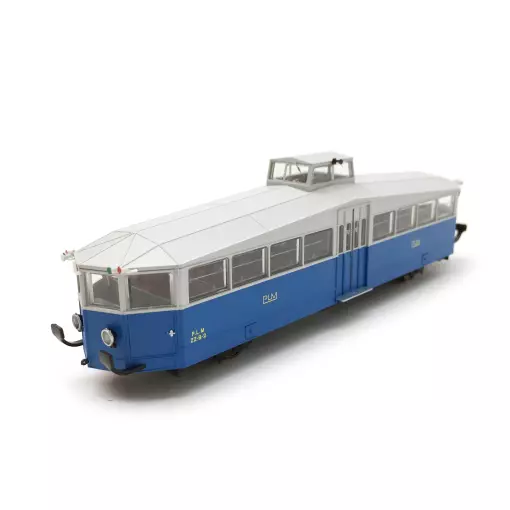 ZZC B2 diesel railcar with PLM blue livery