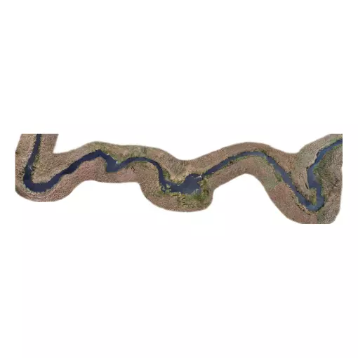 Leaves imitation river course | 3 parts AUHAGEN 76965 HO 1/87