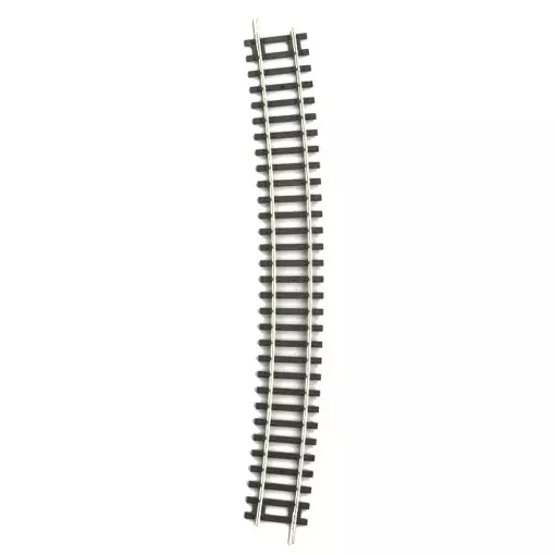 Carril curvado - PIKO 55219 - HO 1/87 - R9 907,97 mm & 15° - Código 100