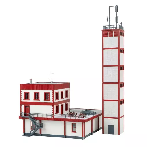 Modern fire station FALLER 130159 - HO 1/87