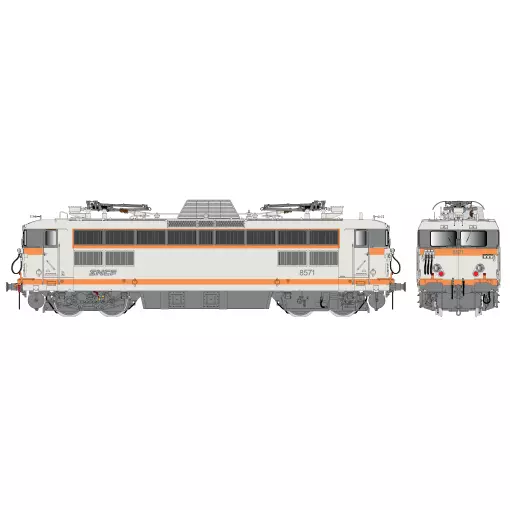Locomotive Électrique BB 8571 - R37 HO 41078 - HO 1/87 - SNCF - EP V - Analogique - DC