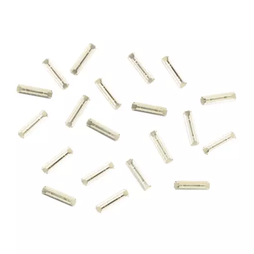 Pack of 20 metal splice bars