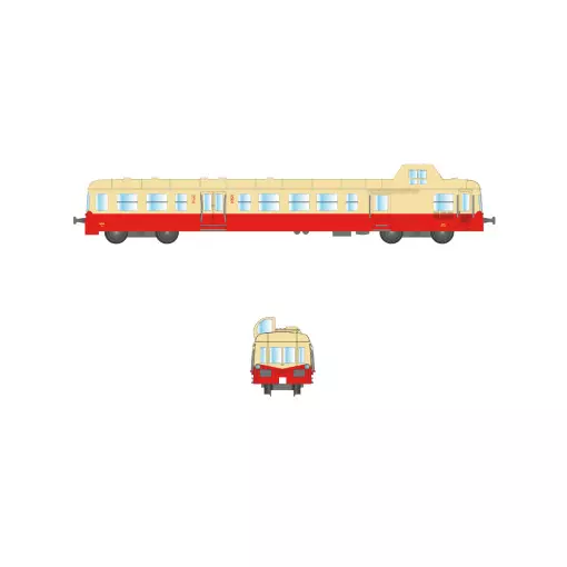 Autorail X3800 Picasso - Azar Models A01-XXX - Z 1/220