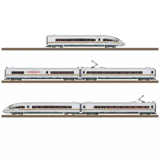 Set of 5 Trix Train 22784 ICE 3 series 403 - HO 1/87 - DB / AG - EP VI