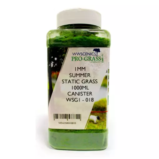 Bidon herbe statique 1 mm Été 1000 ml - wwscenics WSG1018