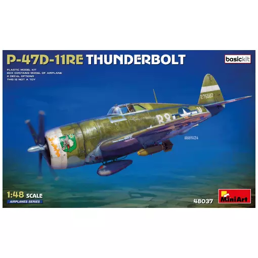 Republic P-47D-11RE Thunderbolt - MINIART 550048037 - 1/48